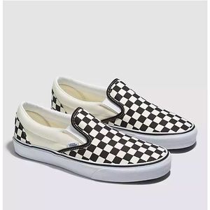 BRAND NEW checkerboard vans